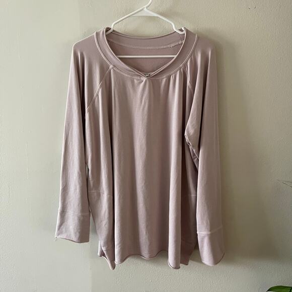 Urban MuuMuu Tunic Top Womens XL/1X Cotton French Terry Lounge Oprah Favorite - Picture 1 of 9